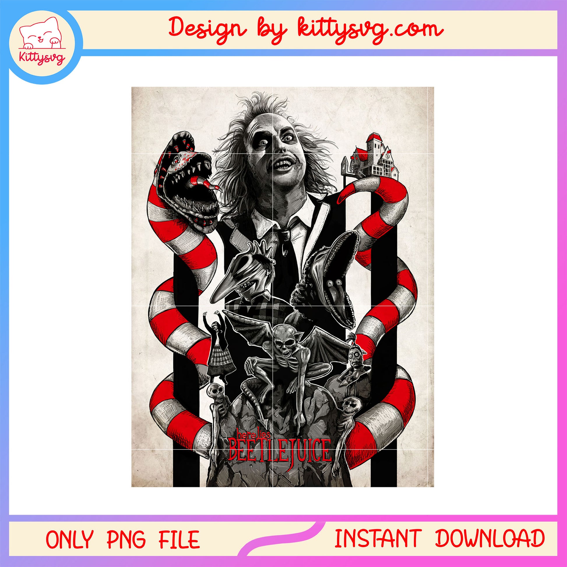 Here lies Beetlejuice crazy sketch png, cast of beetlejuice png