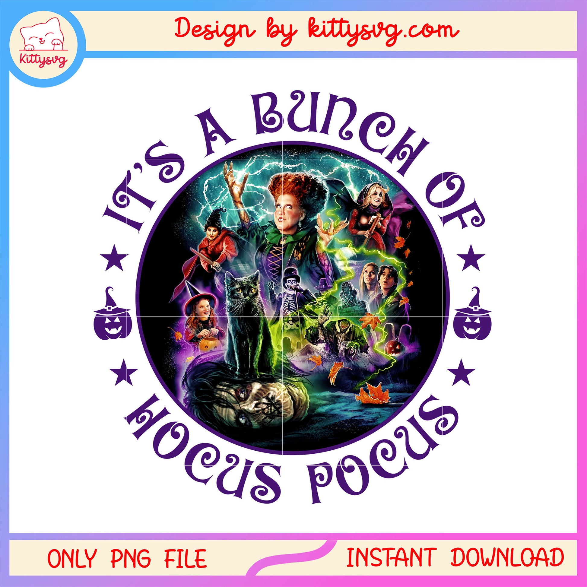Hocus pocus halloween design png, sanderson sisters png, halloween cast png