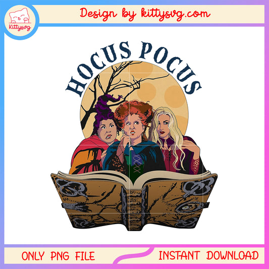 Hocus pocus sanderson sisters movie characters design png, halloween png