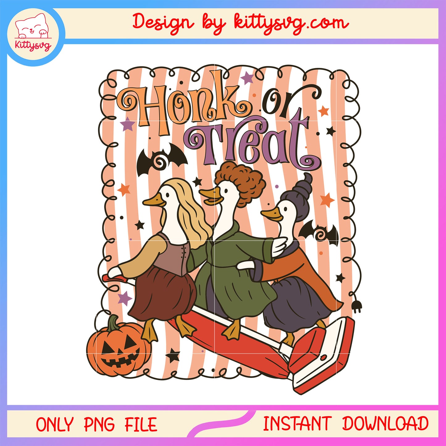 Honk or treat goose hocus pocus png, halloween night png, hocus pocus png