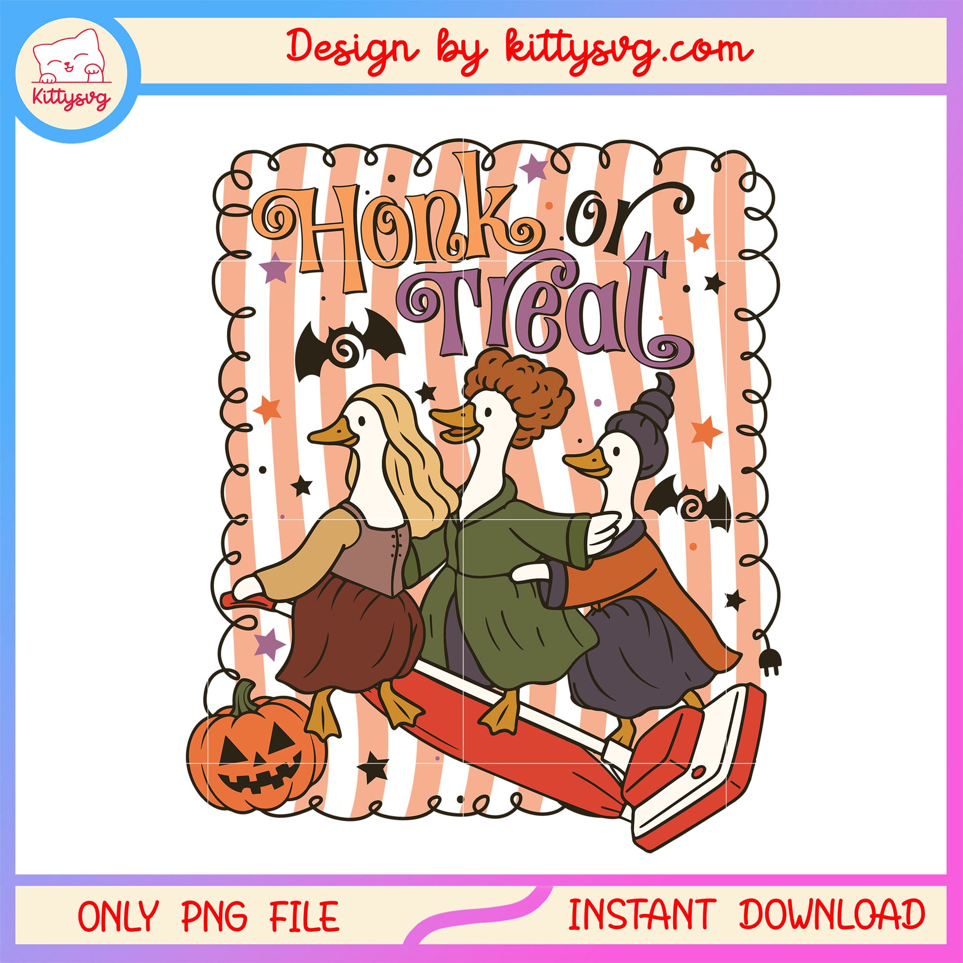 Honk or treat goose hocus pocus png, halloween night png, hocus pocus png
