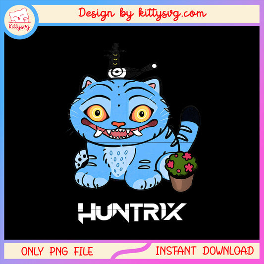 Huntrix blue derpy tiger and sussie cast png, blue derpy tiger png