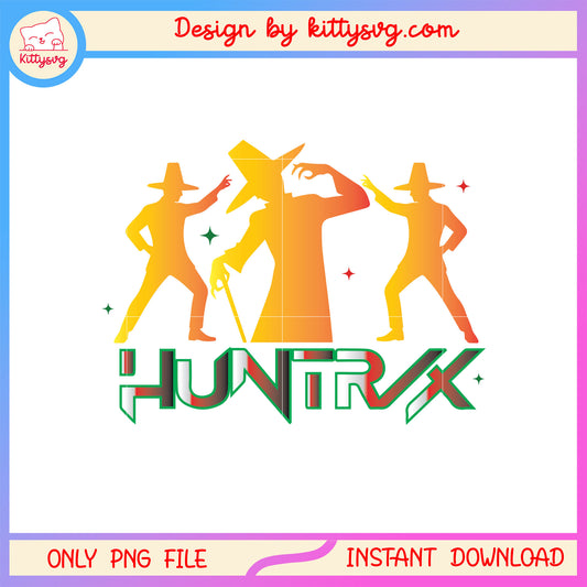 Huntrix kpop your idols christmas png, christmas eve eve png