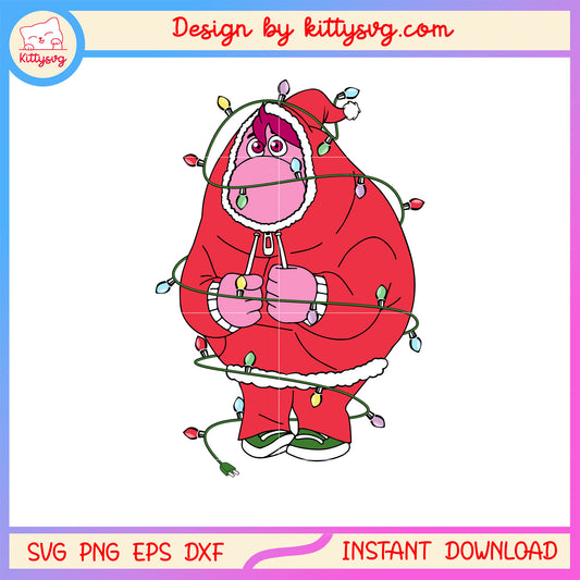 Inside out embarrassment christmas light svg, embarrassment inside out svg