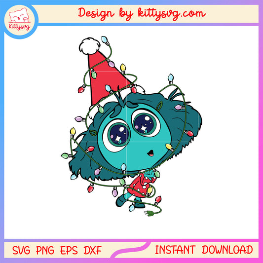 Inside out envy christmas light svg, envy inside out svg