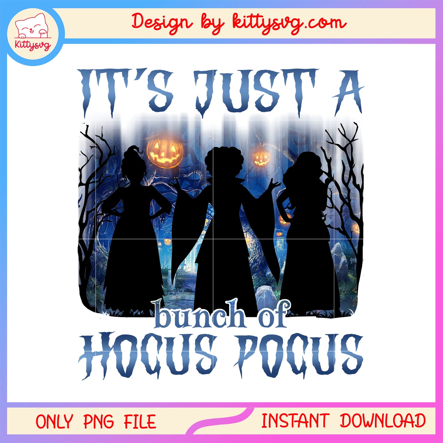 It's just a bunch of hocus pocus halloween design png, halloween witches png