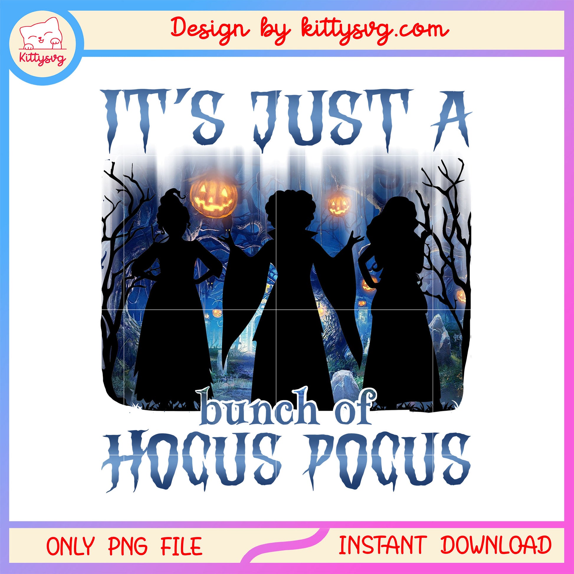 It's just a bunch of hocus pocus halloween design png, halloween witches png