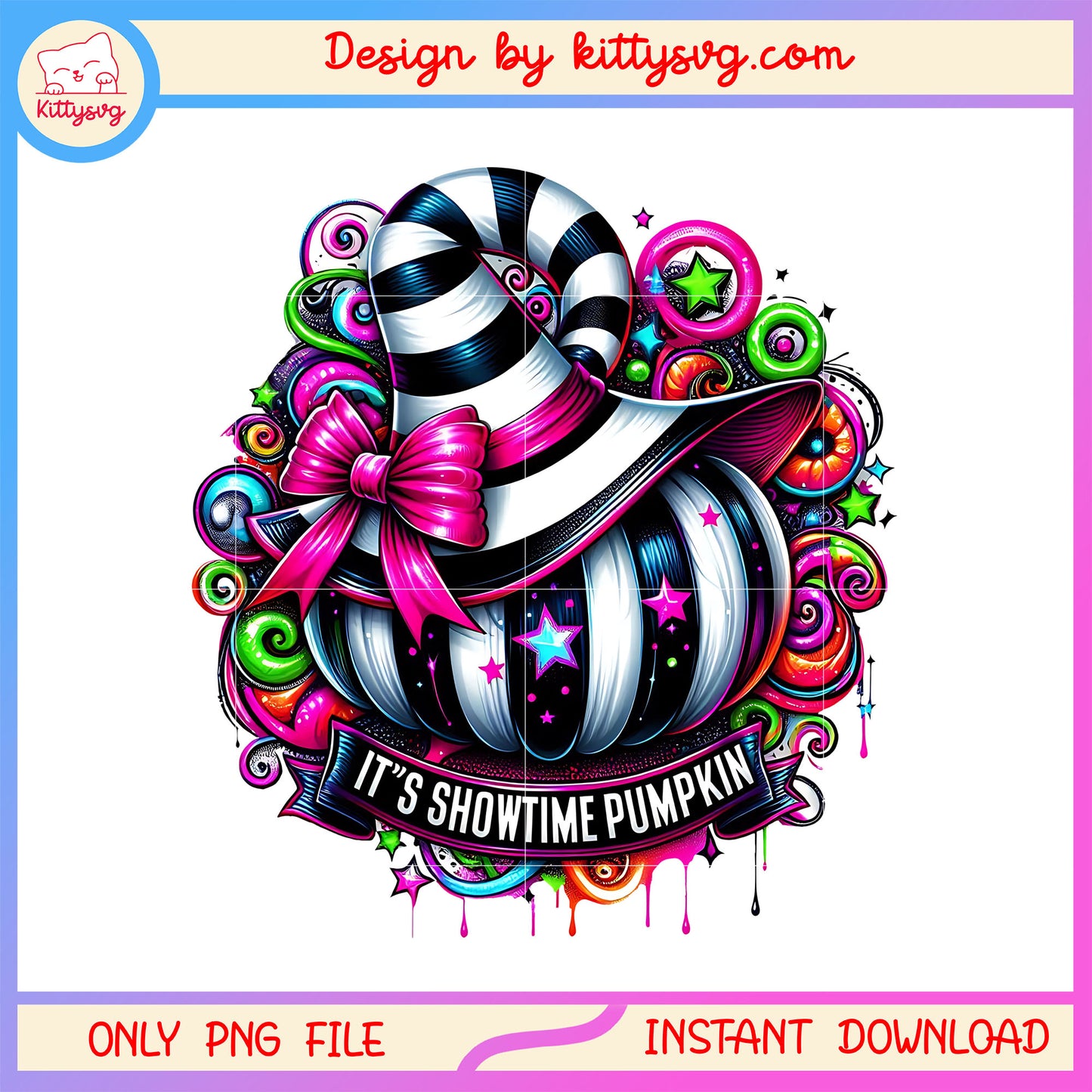 It showtime pumpkin pants design png, pumpkin halloween png