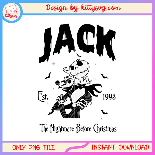 Jack est 1993 night before christmas png, jack skellington png