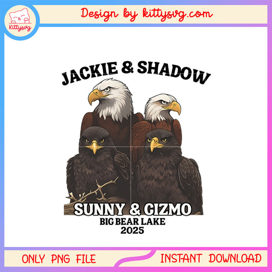 Jackie and shadow sunny and cizmo 2025 eagle png, eagle america png