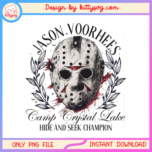 Jason voorhees hide and champion png, spooky jason voorhees png