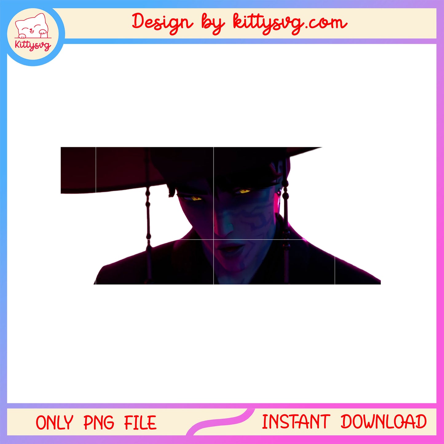 Jinu saja boys demon form design png, jinu saja boys png