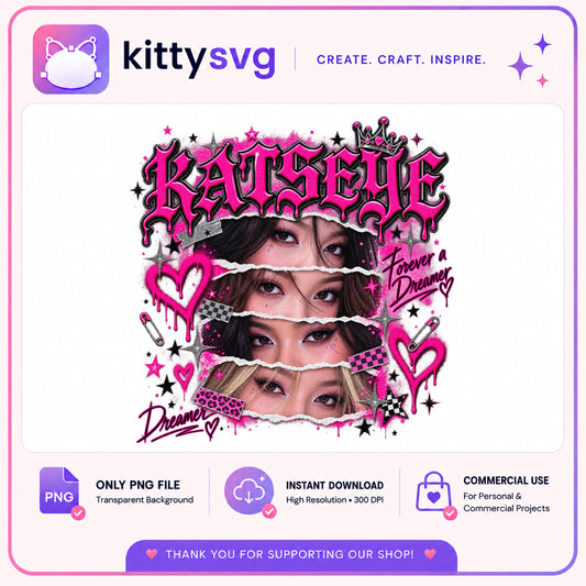 Katseye Forever A Dreamer PNG, Kpop Girl Group PNG, Dreamer PNG