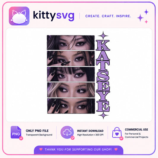 Katseye Kpop Girl Group PNG, Katseye Band Shirt PNG, Kpop PNG