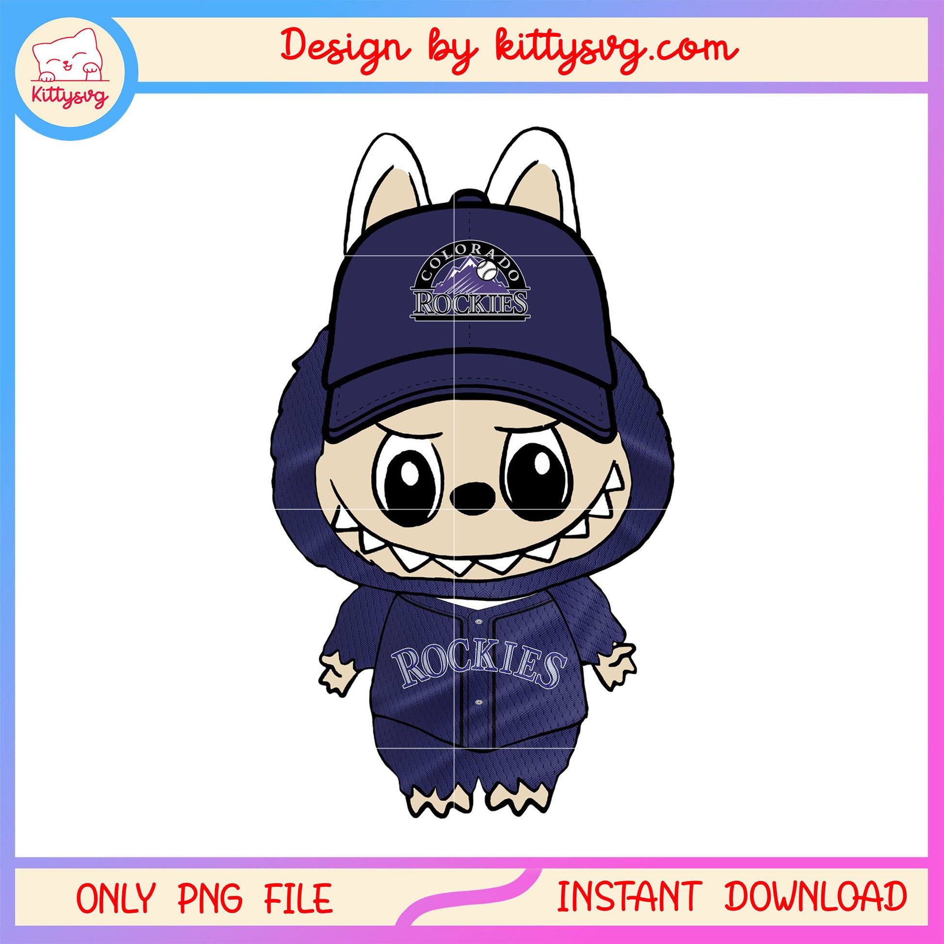 Keychain colorado rockies labubu doll clothes png, colorado rockies png
