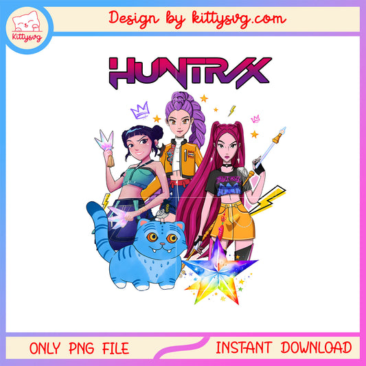 Kpop demon hunters characters png, demon hunters png 