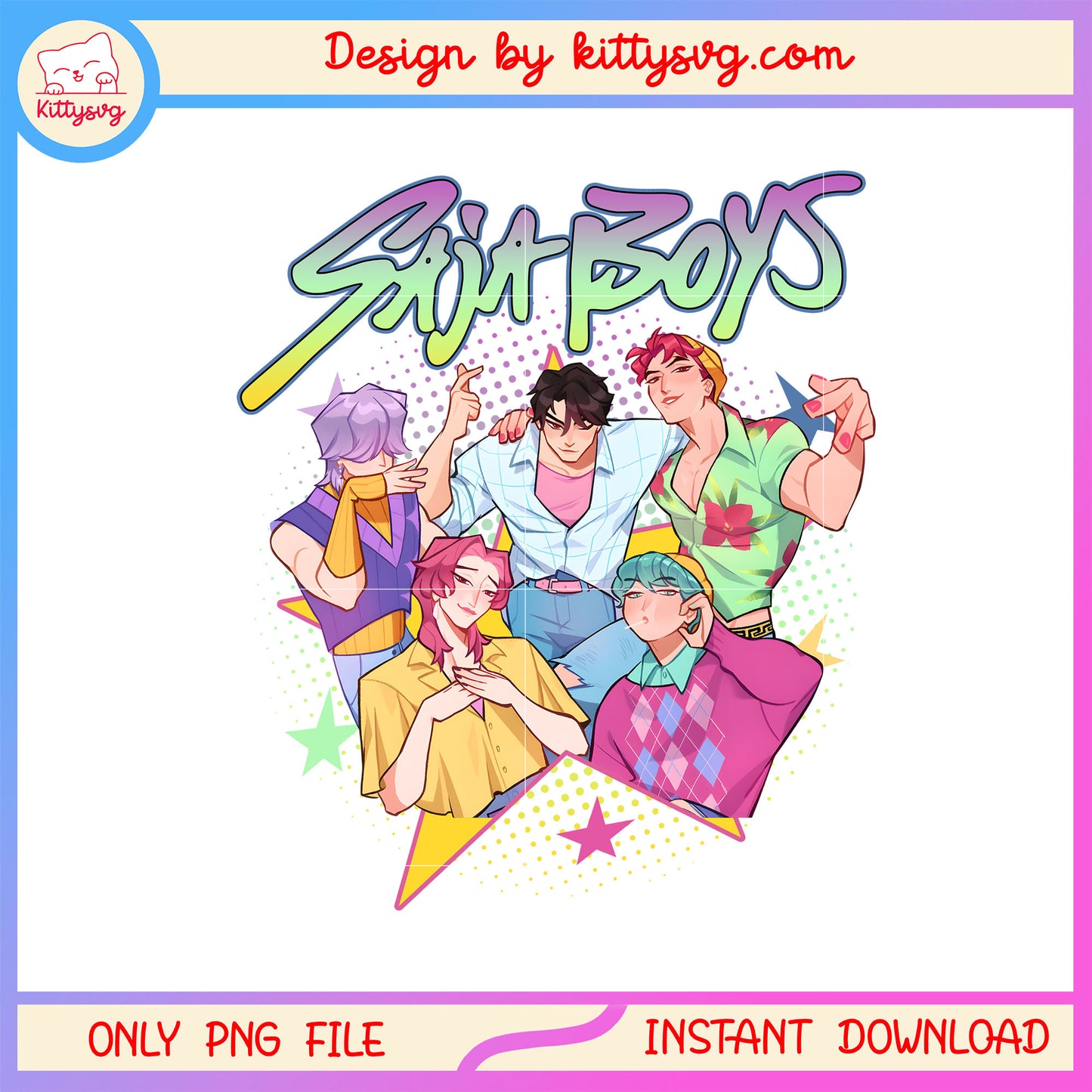 Kpop demon hunters saja boys design png, kpop boys saja band png