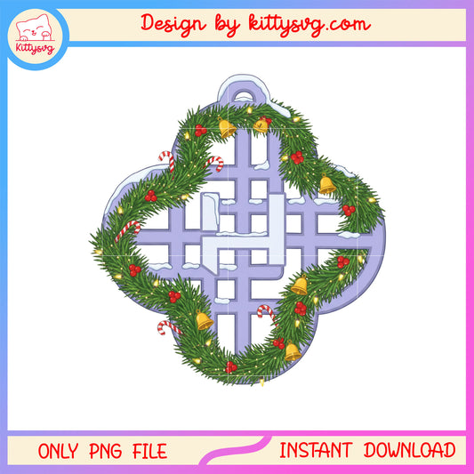 Kpop hunters huntrix h logo christmas png, kpops movie png