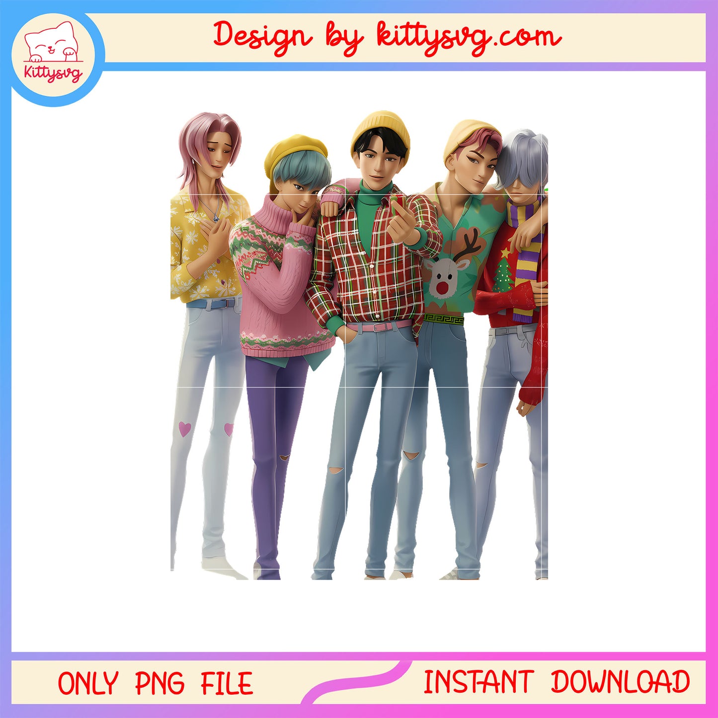Kpop hunters saja boys clipart png, saja boys names png