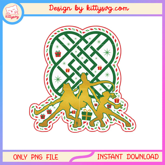 Kpop huntrix band logo design png, the huntrix png, christmas png