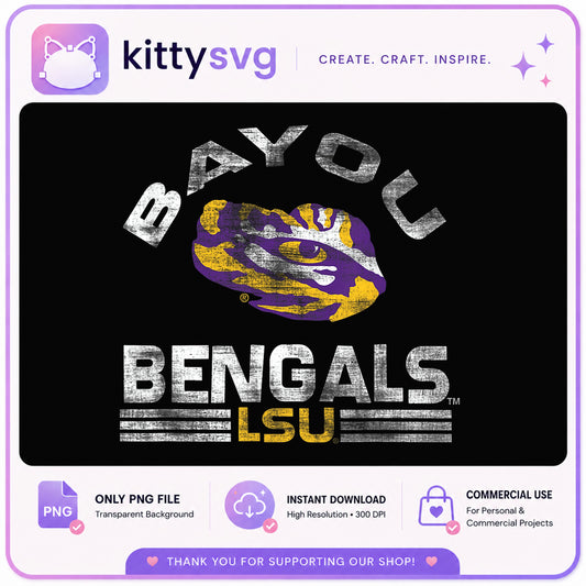 LSU Tigers Bayou Bengals PNG, LSU Football PNG, Tiger Eye PNG