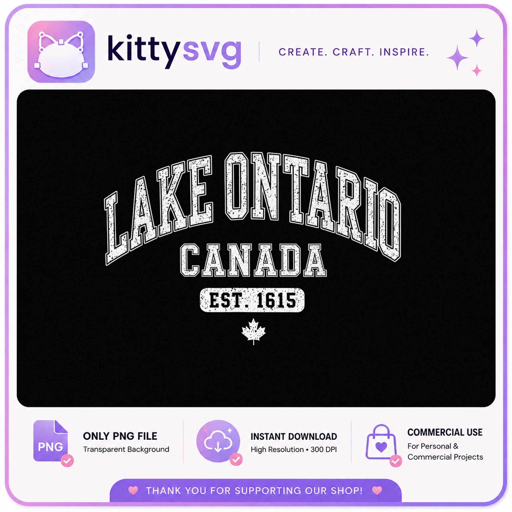 Lake Ontario Canada PNG, Varsity Style Canada PNG, Canada Maple Leaf PNG