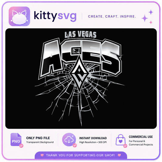 Las Vegas Aces PNG, WNBA Basketball Team Logo, Sports PNG