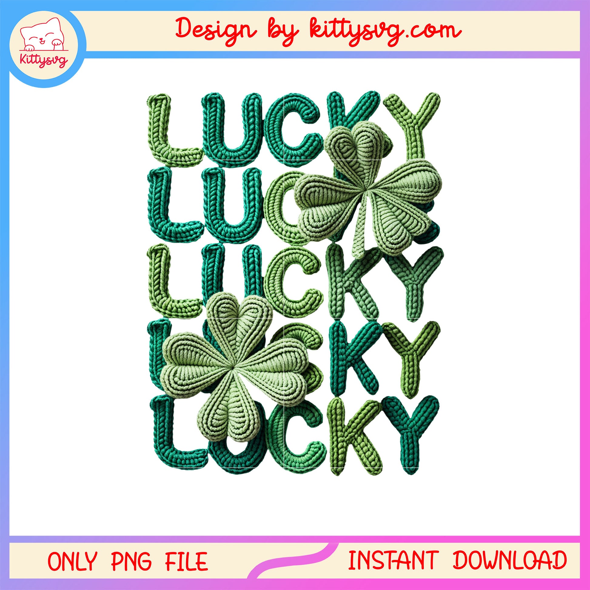 Lucky and bow green png, get lucky st patrick's day​​ png
