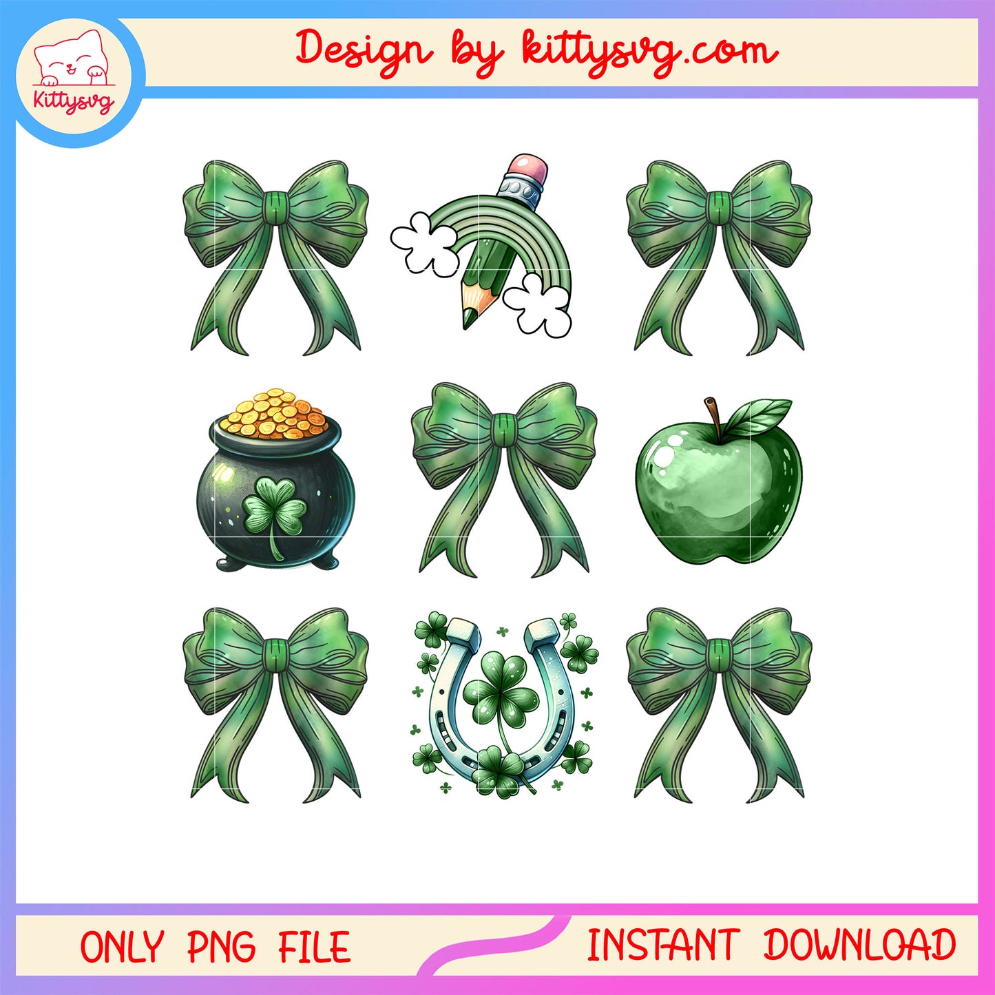 Lucky symbol green sticker png, st. patrick's day lucky png