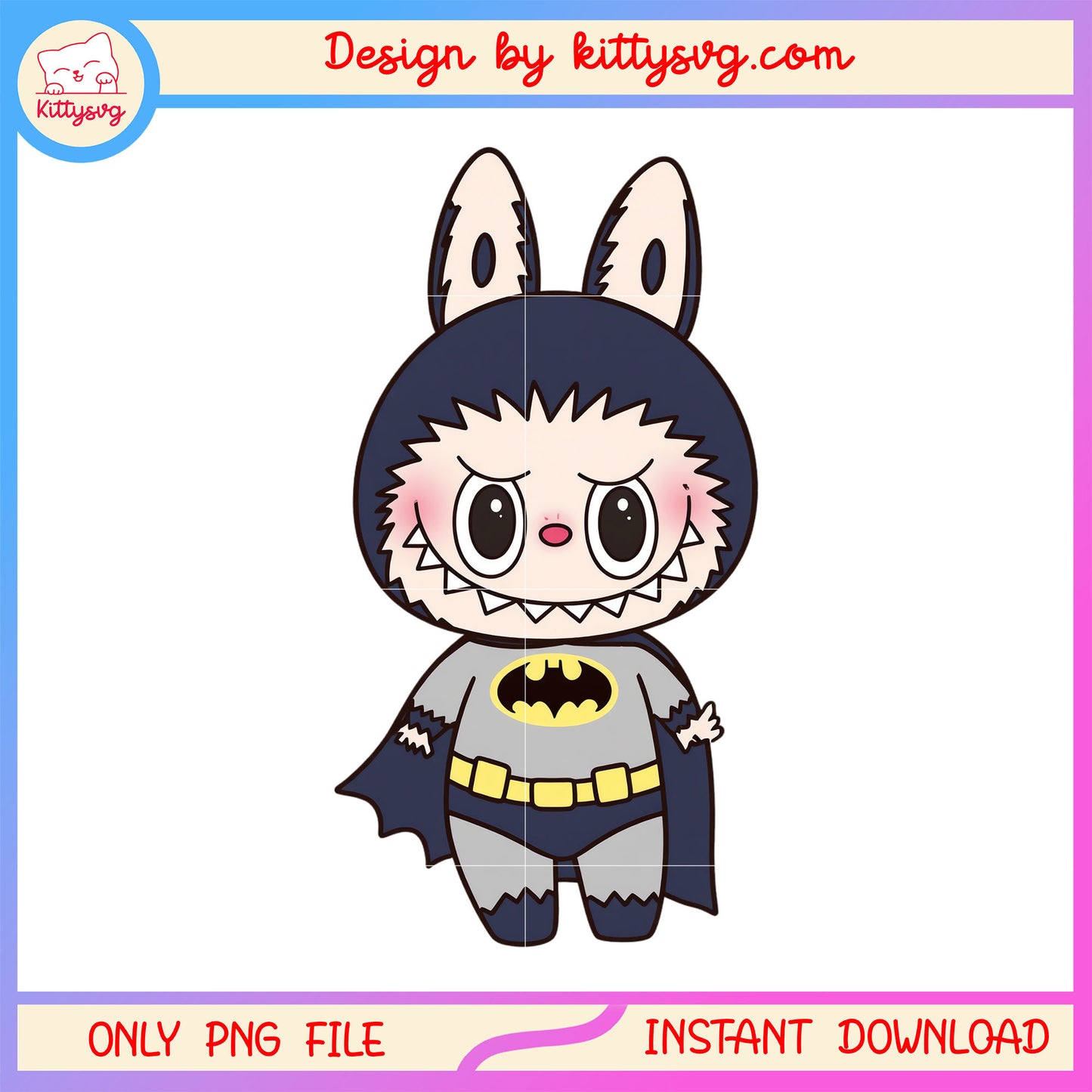 Marvel batman clothes design png, labubu doll png, batman png