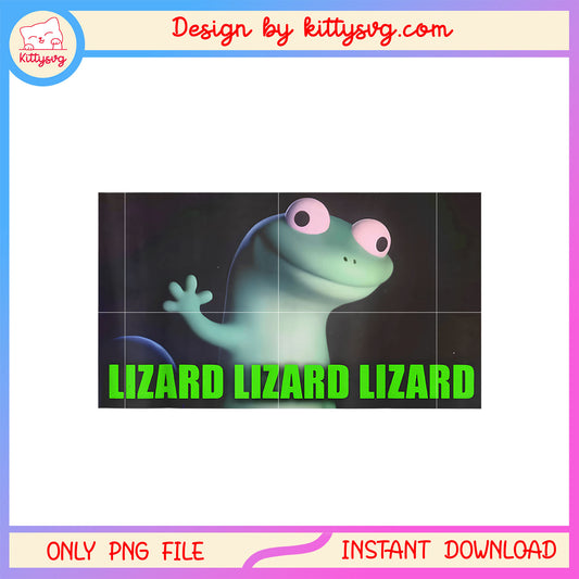 Meme Lizard lizard lizard frame png, lot lizard memes​ png