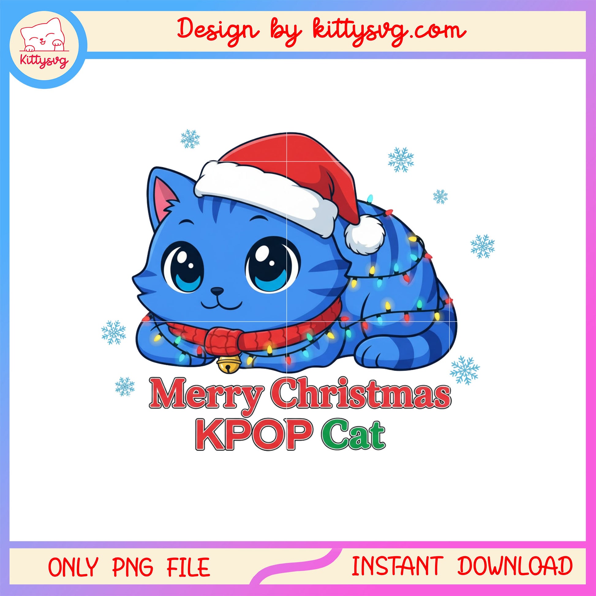 Merry christmas kpop cat derpy tiger kpop png, derpy tiger png