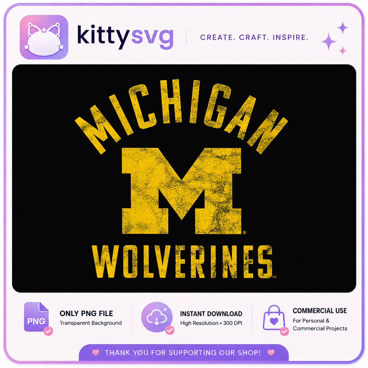 Michigan Wolverines PNG, University Of Michigan Logo, Football Team PNG