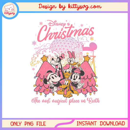 Mickey friends disney's christmas design png, merry x'mas png