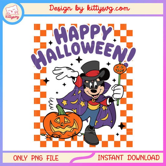 Mickey mouse happy halloween png, mickey mouse png, halloween costume png