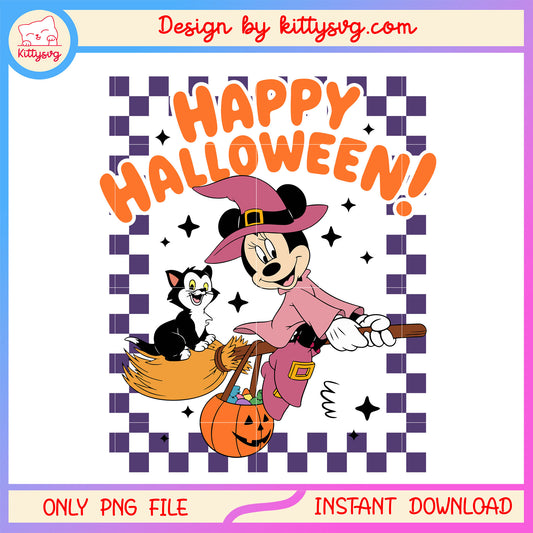 Minnie mouse happy halloween png, minnie mouse png, halloween costume png