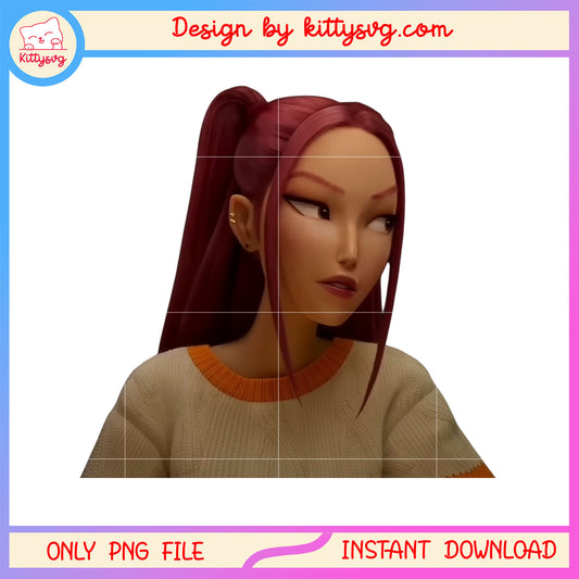 Mira huntrix character png, kpop demon hunter characters png