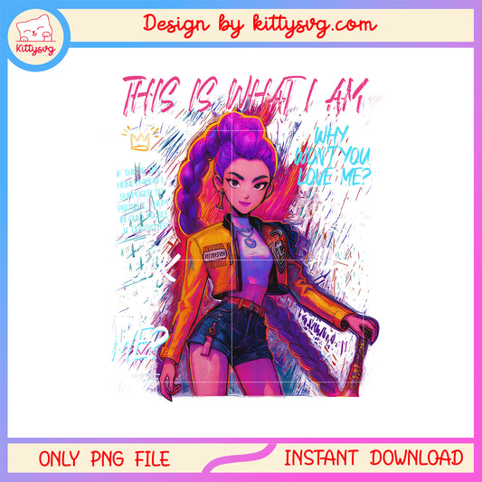 Mira huntrix kpop demon hunters png, mira character png