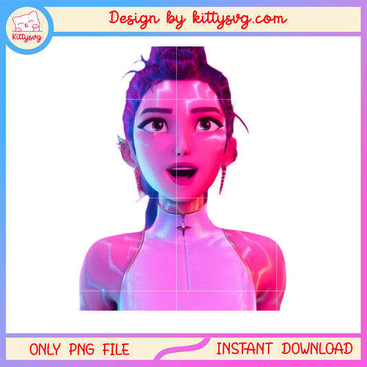 Mira kpop demon hunters png, mira huntrix member png