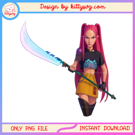 Mira kpop fight design png, mira kpop demon hunters png