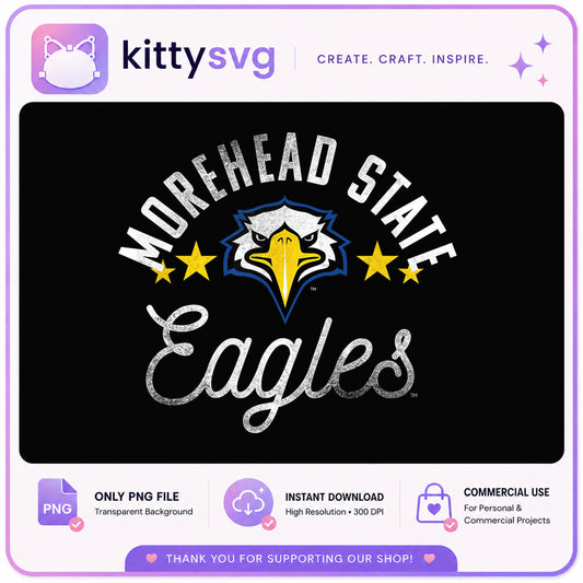 Morehead State Eagles PNG, College Football Shirt, Eagles PNG