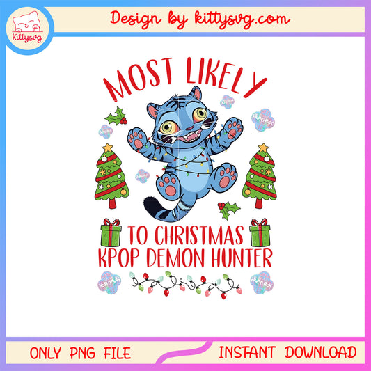 Most likely to christmas kpop demon derpy png, christmas day png 