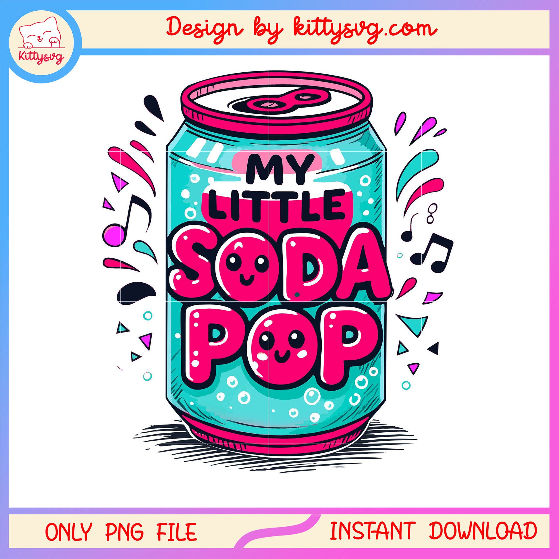 My little soda pop saja boys design png, the saja boys png