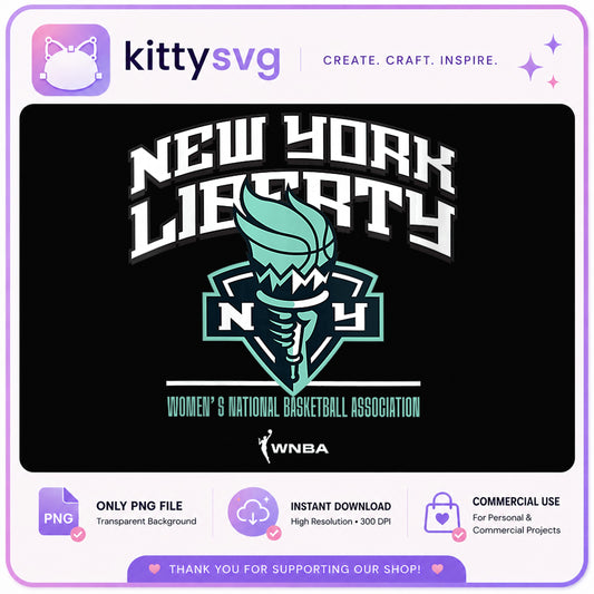 New York Liberty WNBA PNG, Basketball Team Logo PNG, NY Liberty PNG