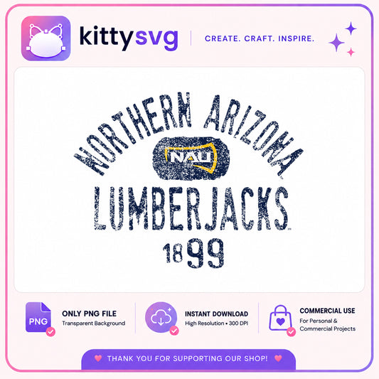 Northern Arizona Lumberjacks NAU PNG, NAU Shirt PNG, College PNG