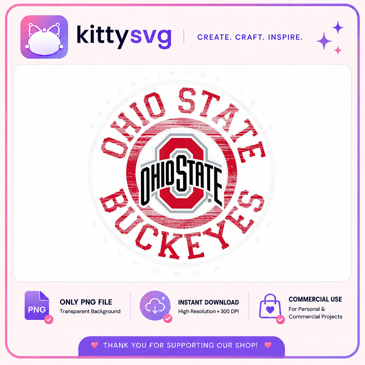 Ohio State Buckeyes PNG, Buckeyes Football PNG, OSU PNG