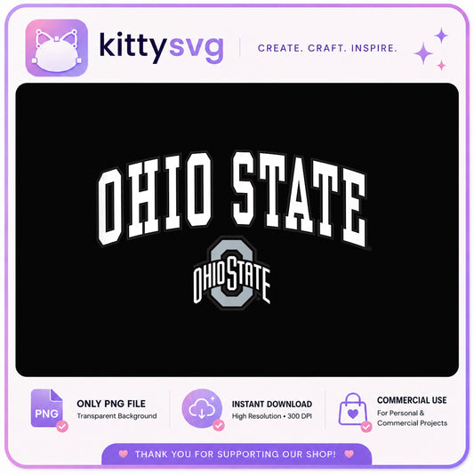 Ohio State Buckeyes PNG, College Football Team PNG, OSU PNG