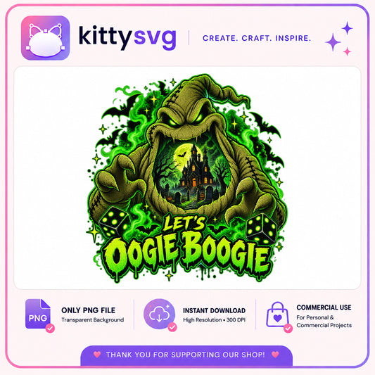 Oogie Boogie Lets Oogie Boogie PNG, Halloween PNG, Nightmare PNG
