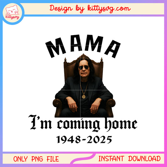 Ozzy osbourne mama i'm coming home png, ozzy osbourne died png