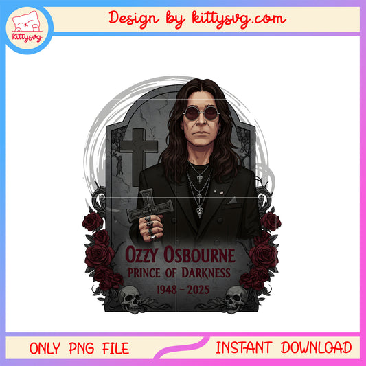 Ozzy osbourne prince of darkness png, ozzy osbourne png